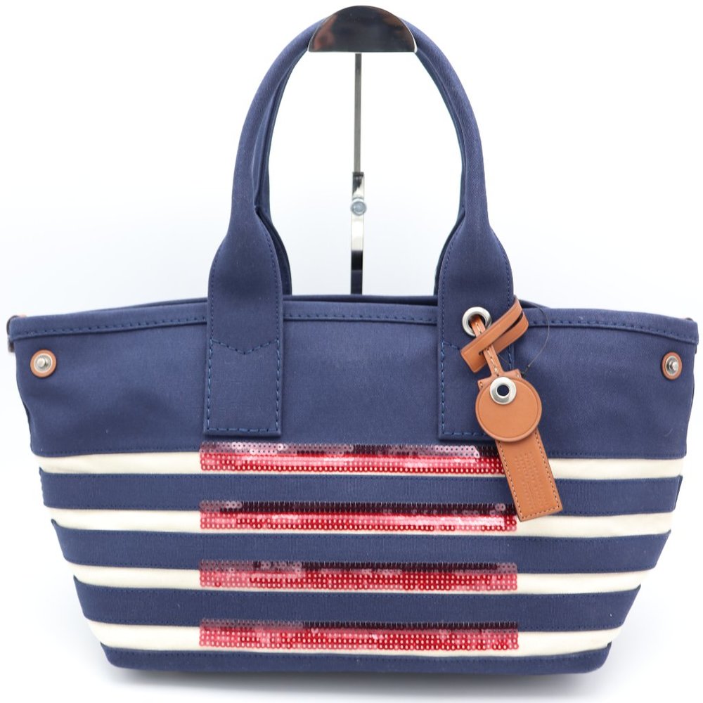 Marc Jacobs St. Tropez Sequin Striped Tote
